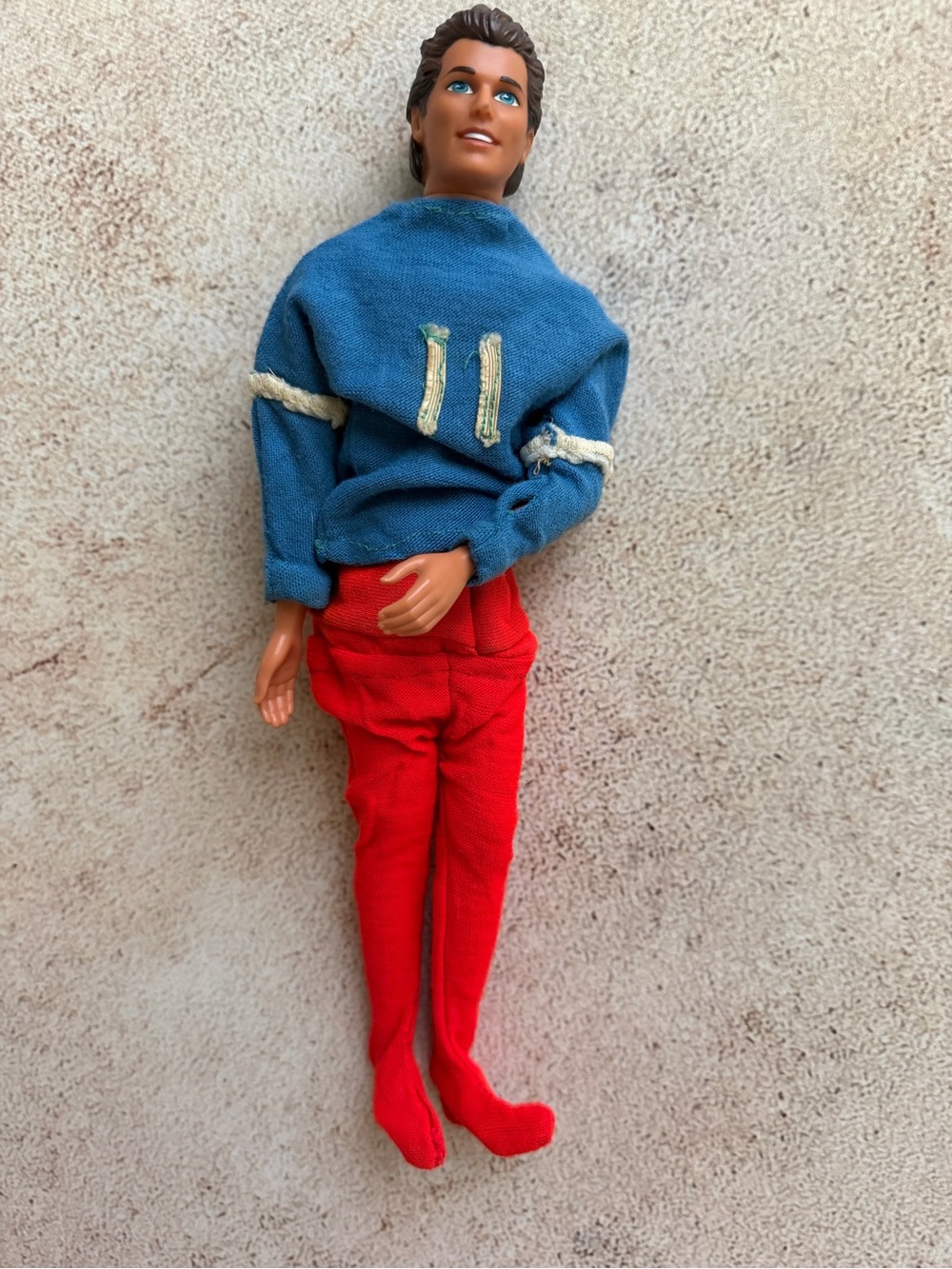 Vintage 1975 Brown Hair Ken Doll (Clothing Not original)